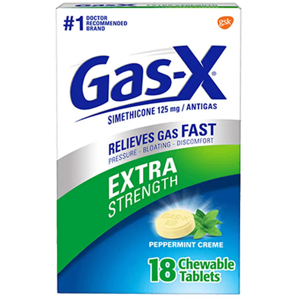 Gas-X Extra Strength Peppermint,18 Chewable Tabs