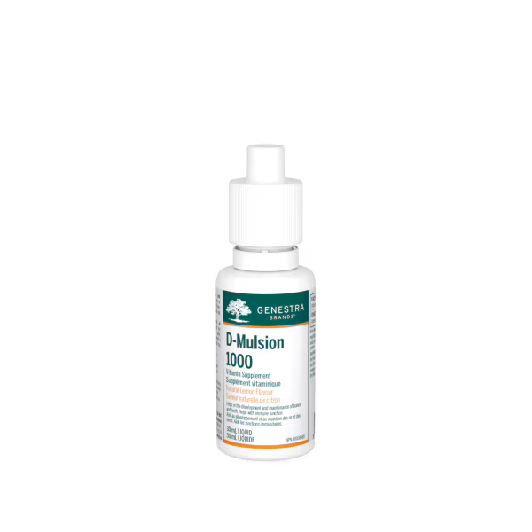 Genestra D-Mulsion 1000 Citrus Drops, 30 mL