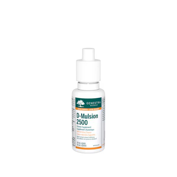 Genestra D-Mulsion 2500 Citrus Drops, 30 mL