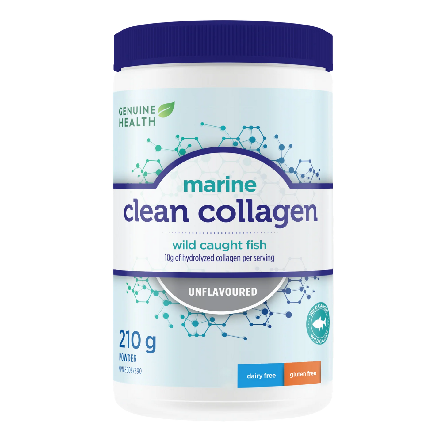 Genuine Health Marine Clean Collagen, 210g Powder