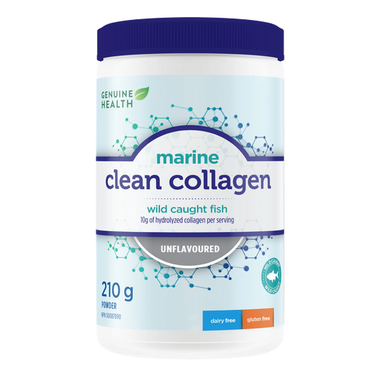 Genuine Health Marine Clean Collagen, 210g Powder