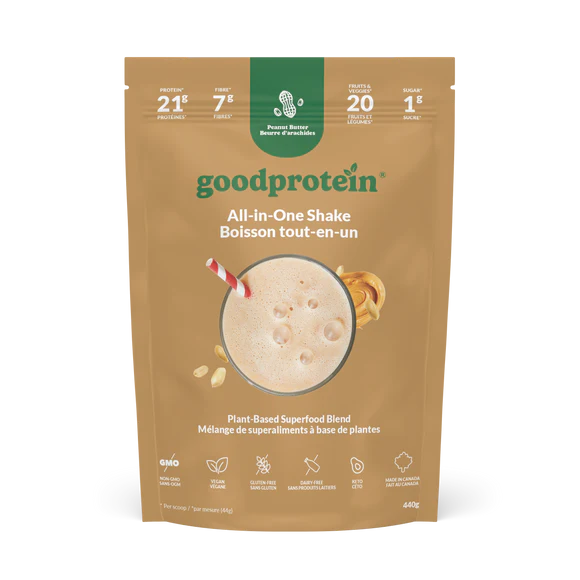 Good Protein All-In-One Shake (Peanut Butter), 440g