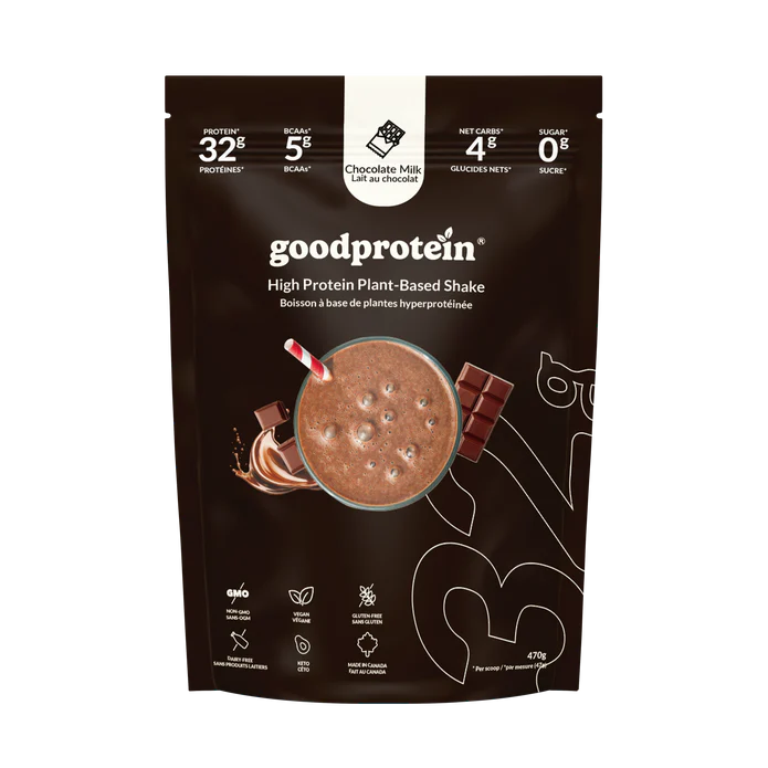 Good Protein High Protein Vegan Shake Chocolate Milk, 470g