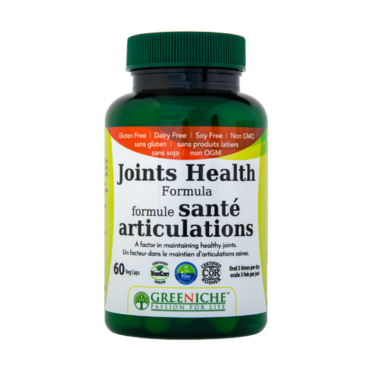 Greeniche Joints Health Formula, 60 Vegetable Capsules