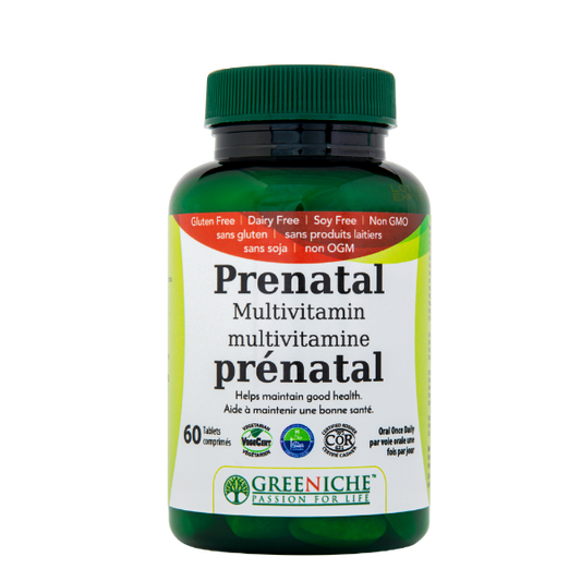 Greeniche Prenatal Multivitamin, 60 Tablets