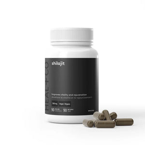 HEAL+ CO Himalayan Shilajit Resin - Natural Energy, 90 V-Capsules