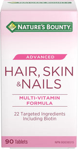 Hair, Skin & Nails Advanced, 90 Tablets &mdash; view 1