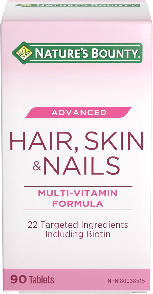 Hair, Skin & Nails Advanced, 90 Tablets