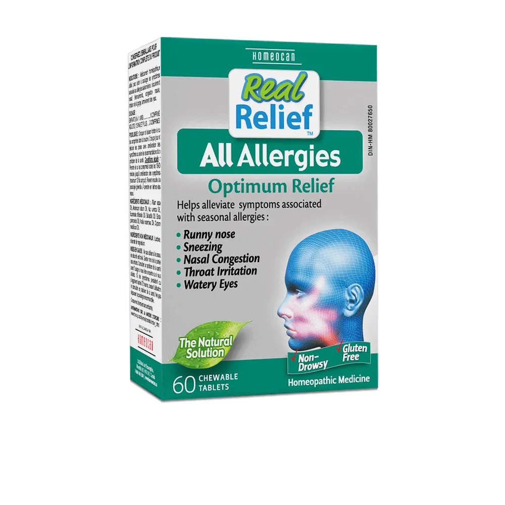 Homeocan All Allergies 60 Chewable Tablets