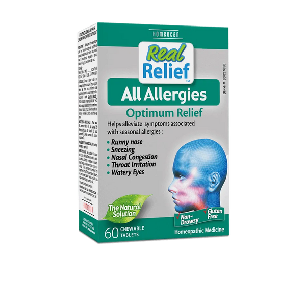 Homeocan All Allergies 60 Chewable Tablets