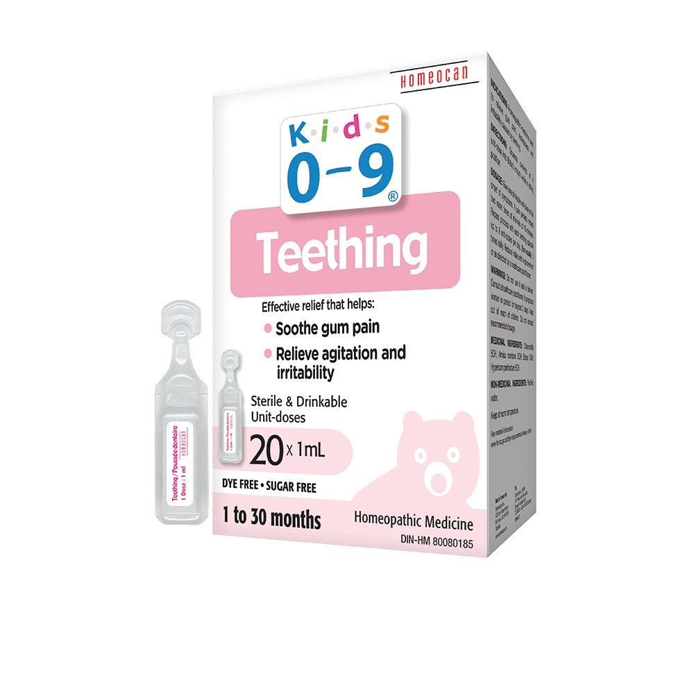 Homeocan Kids 0-9 Teething, 20 Unit Doses