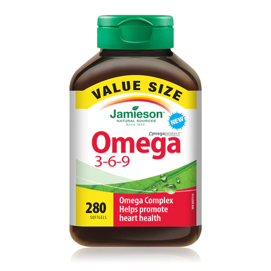 Jamieson Omega 3-6-9, 280 Softgels