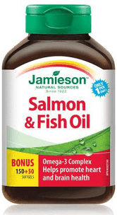 Jamieson Salmon & Fish Oil, 150+50 Softgels