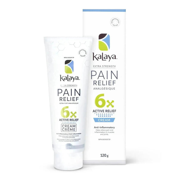 KaLaya 6X Extra Strength Pain Relief Cream, 120 g