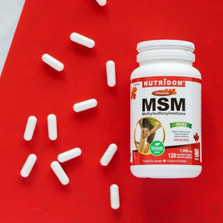 Nutridom MSM 1,000mg (120 Veggie Capsules)