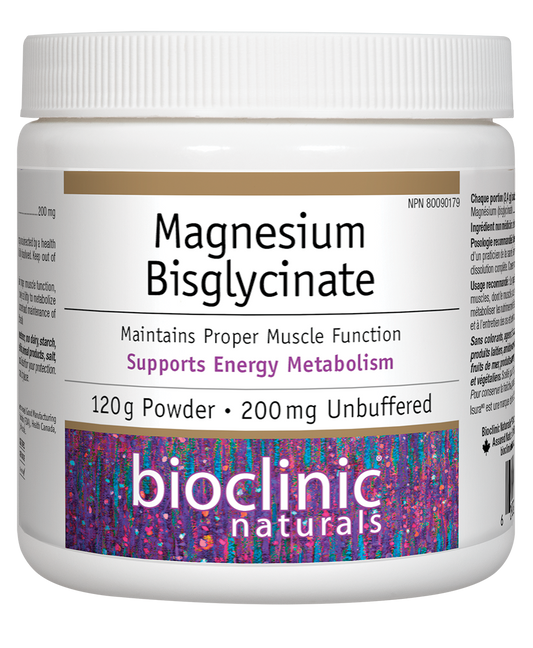 Magnesium Bisglycinate, 120 g Powder