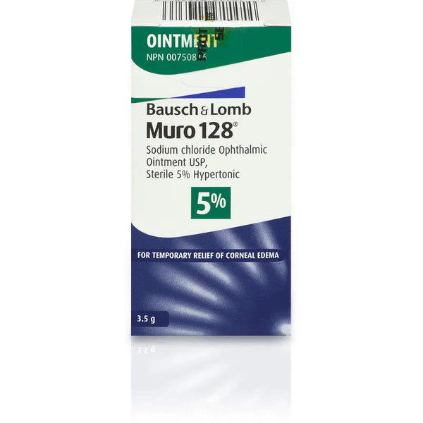 Muro 128 - Sodium Chloride 5%, 3.5g Ophthalmic Ointment