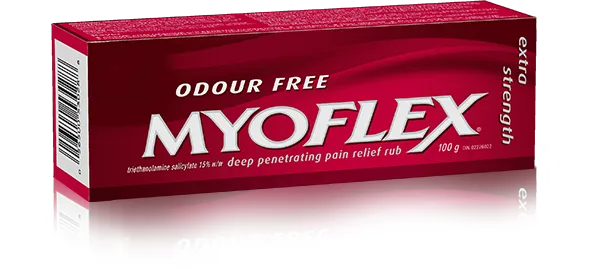 Myoflex Pain Relief Rub (Extra Strength), 100 Grams