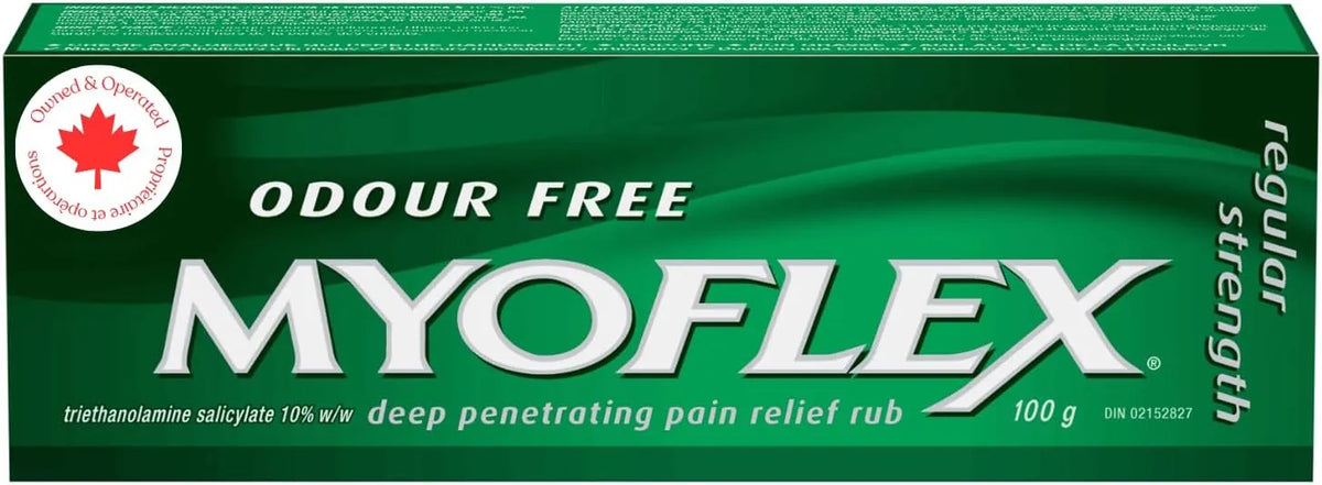Myoflex Pain Relief Rub (Regular Strength), 100 Grams