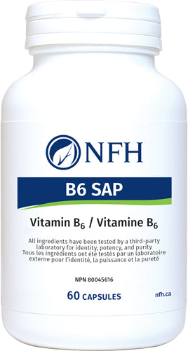 NFH B6 SAP (Pyridoxal-5-Phosphate), 60 Capsules