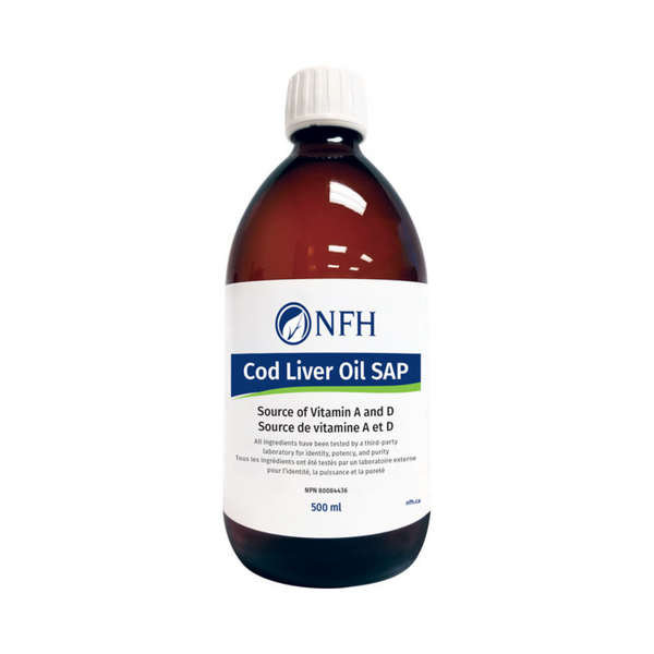 NFH Cod Liver Oil SAP bottle