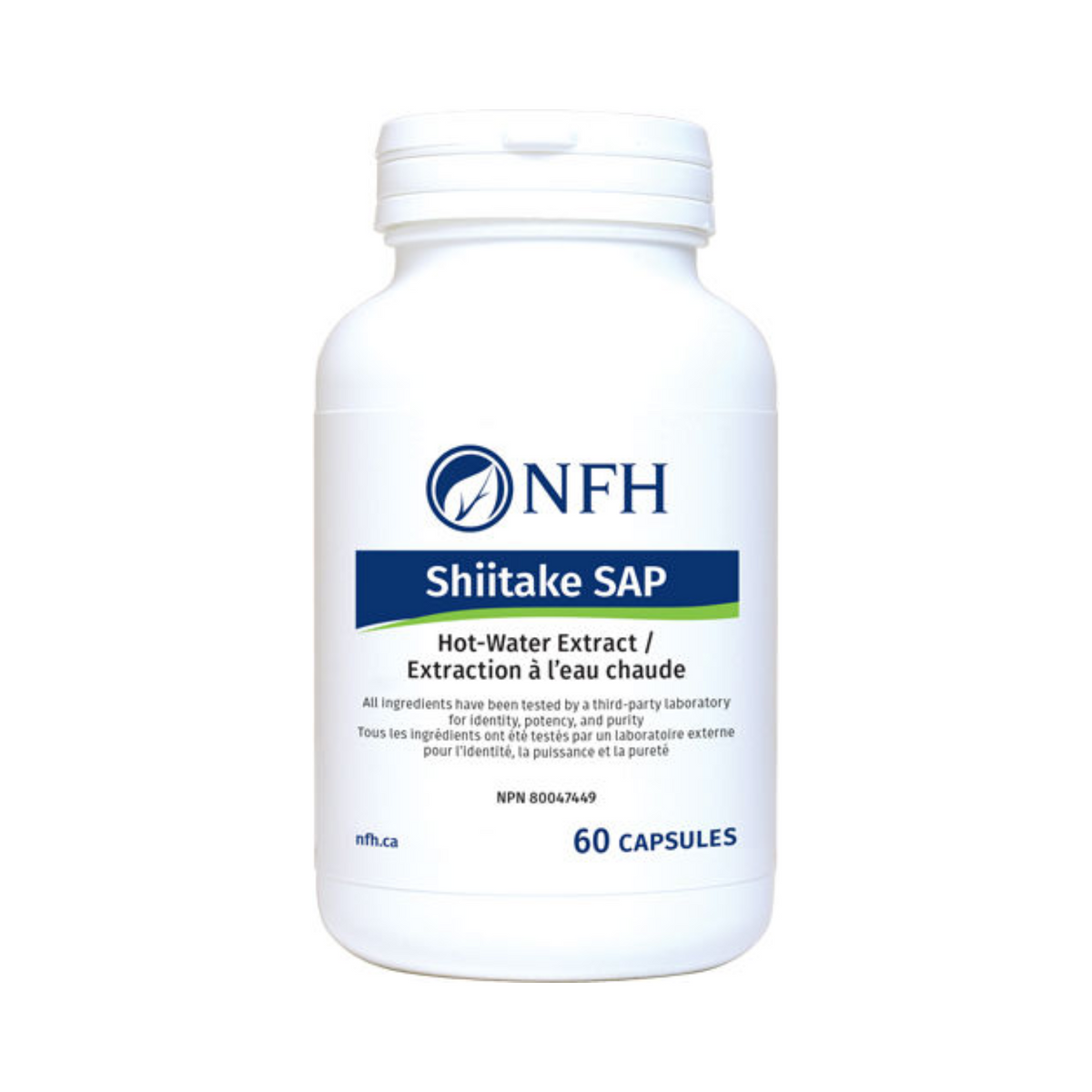 NFH Shiitake SAP, 60 Capsules