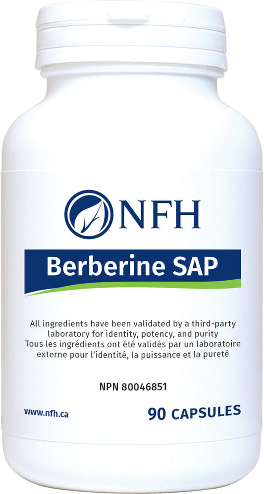 NFH Berberine SAP, 90 Capsules