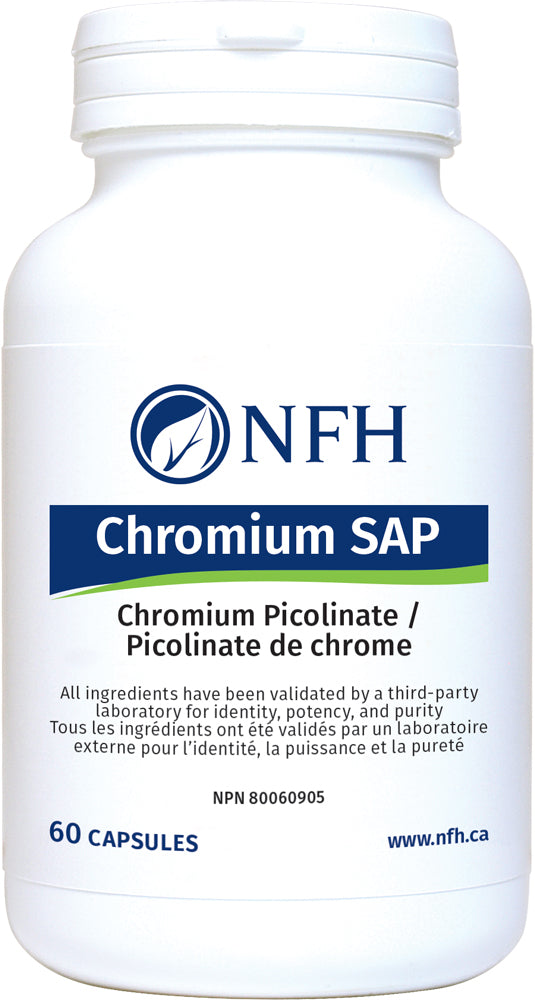 NFH Chromium SAP, for healthy glucose levels, 60 Capsules