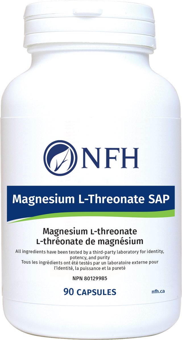 NFH Magnesium L-Threonate SAP, 90 Capsules