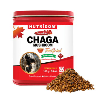 Nutridom Canadian Chaga Mushroom Nuggets (160 Grams)