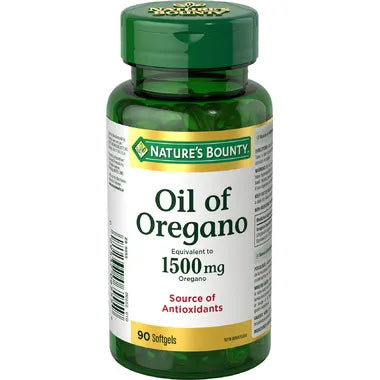 Nature's Bounty Oil of Oregano 1500mg, 90 Softgel