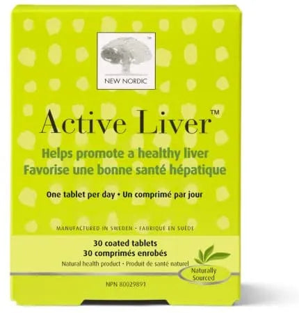 New Nordic Active Liver, 30 Coated Tablets
