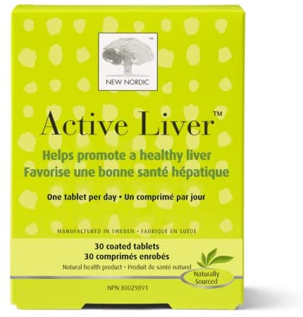 New Nordic Active Liver, 30 Coated Tablets