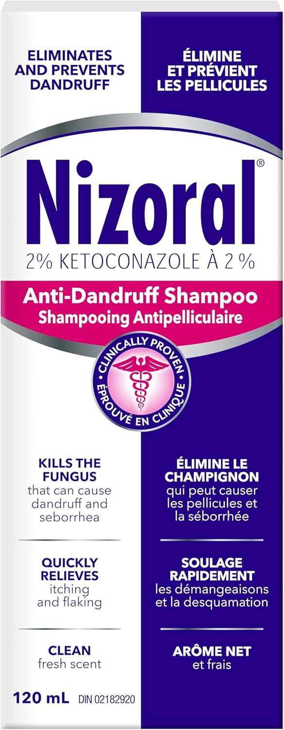 Nizoral 2% Ketoconazole Shampoo, 120 mL