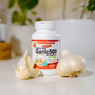 Nutridom Odourless Garlic 5mg (500mg QCE) (120 Softgels)