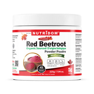 Nutridom Organic Red Beet Root Powder, 7.94 oz (225g)