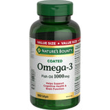 Nature's Bounty Omega-3 Fish oils 1000 mg, 180 softgel &mdash; view 1