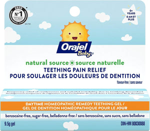 Orajel Baby Natural Source Homeopathic Teething Gel, 9.5 gm