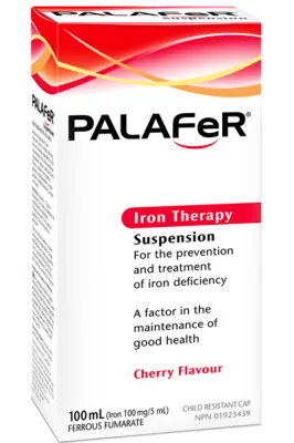 Palafer® Iron Therapy Suspension, 100 mL