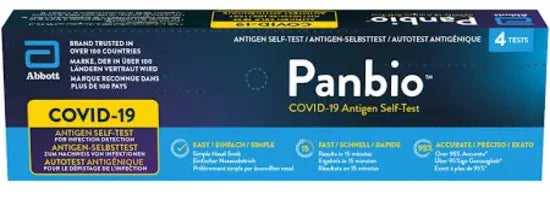 Panbio - Covid-19 Antigen Self-Test, 4 Tests