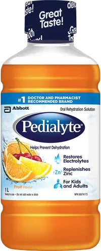 Pedialyte Oral Rehydration Solution, 1 L (1000 mL)