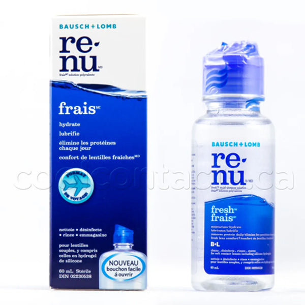 Renu Fresh Contact Lens Solution, 60 mL