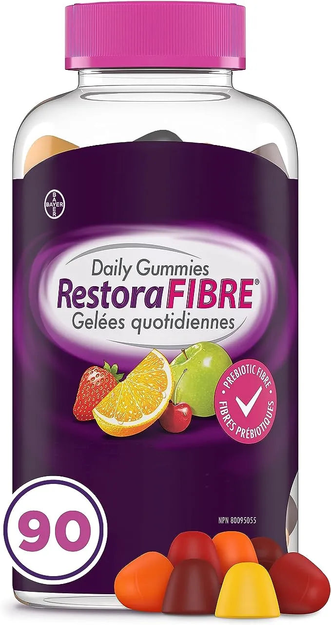 RestoraFIBRE Daily Gummies, 90 Count