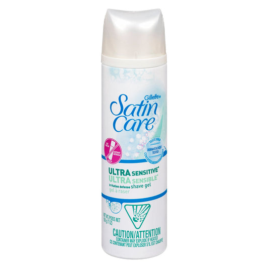 Satin Care Ultra Sensitive Shave Gel, 198 g