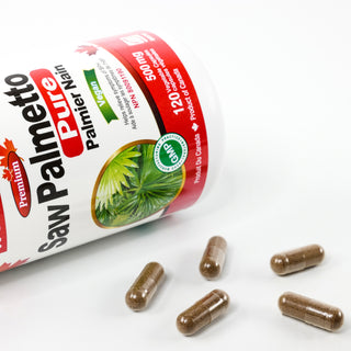 Nutridom Saw Palmetto 500mg, for men (120 Veg Capsules)