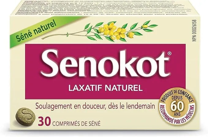 Senokot Natural Laxative, 30 Tabs