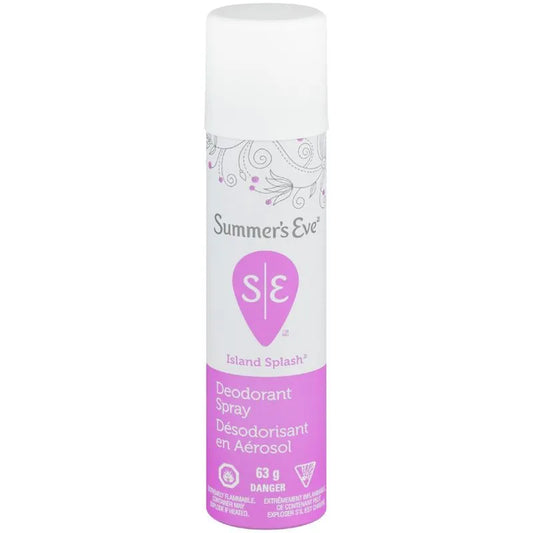 Summer's Eve Island Splash Deodorant Spray, 63 g
