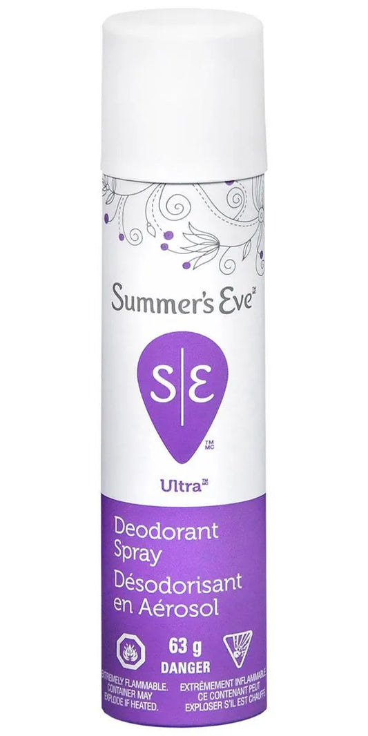 Summer's Eve Ultra Deodorant Spray, 63 g