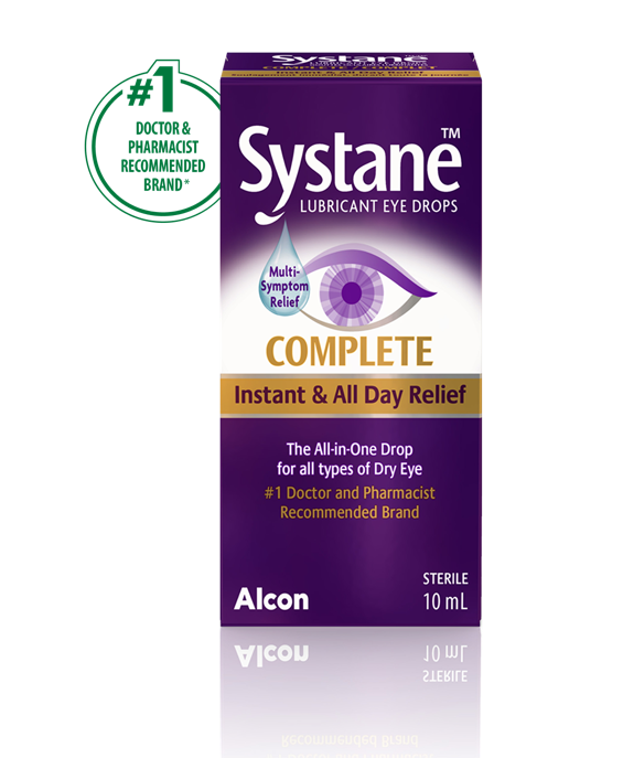 Systane Complete Lubricant Eye Drops, 10 mL