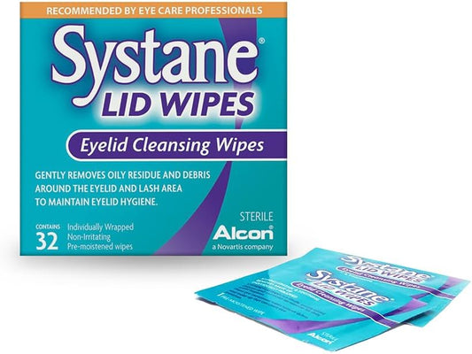 Systane Lid Wipes, 32 Pre-moistened wipes